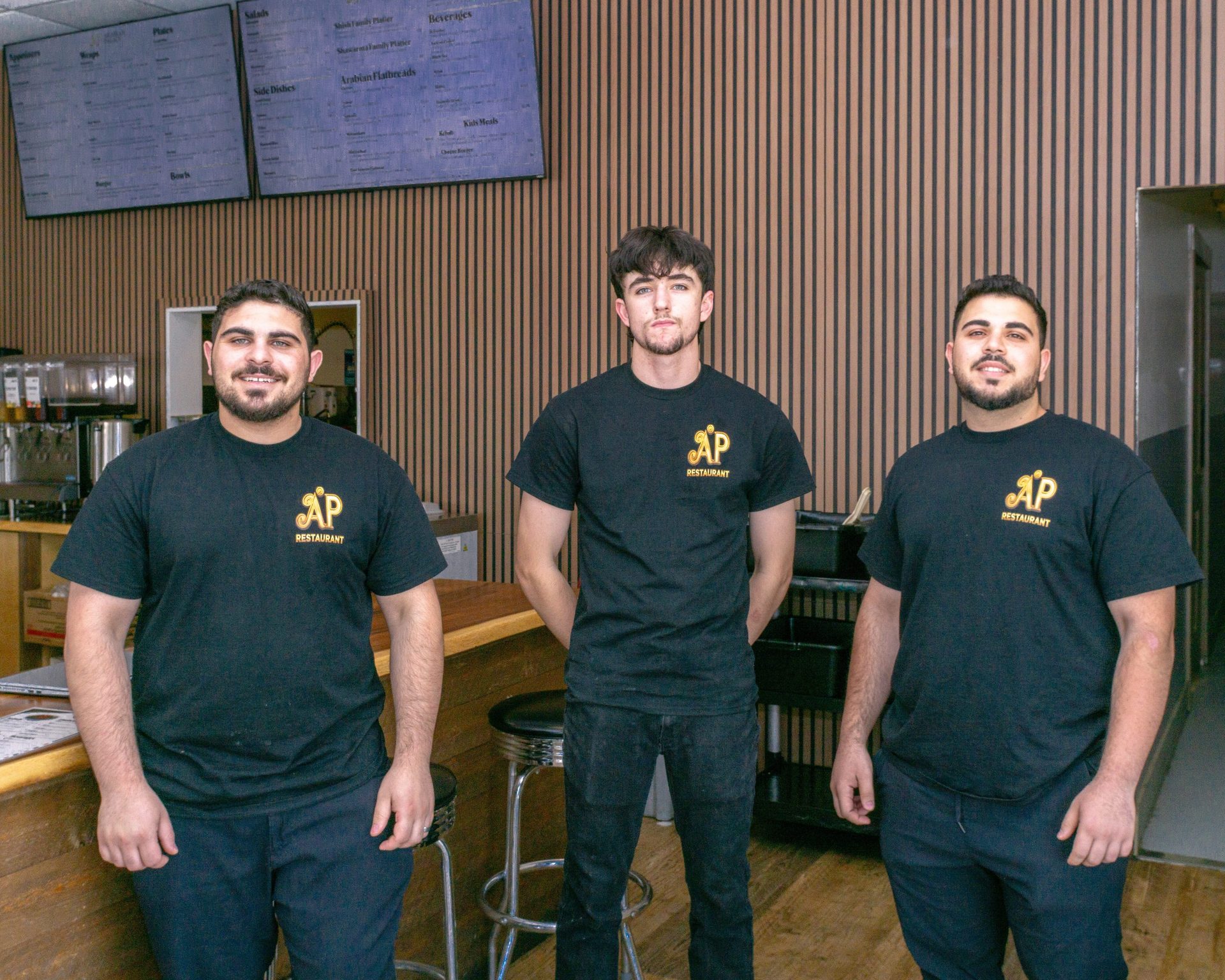 Three Men, One Kitchen