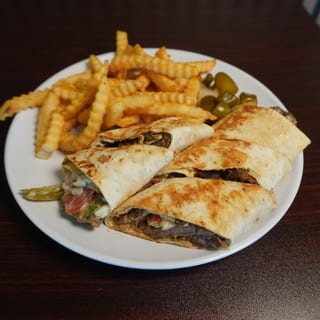 Beef Shawarma Wrap Combo
